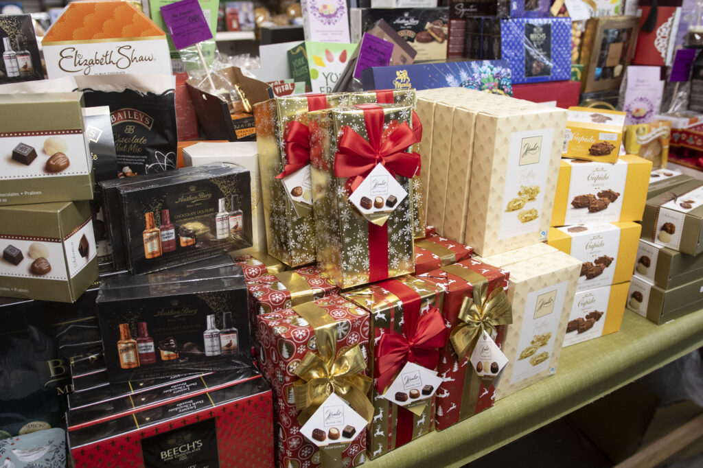 Christmas shopping at Market Fields